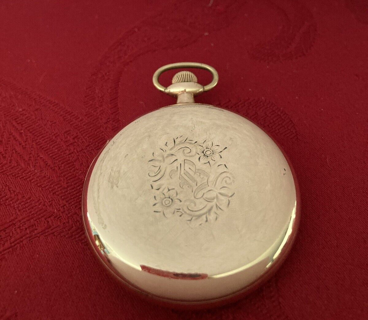 Hamilton Pocket Watch Gold Filled For Parts Or Repair Not Working eBay
