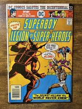 SUPERBOY 218 LEGION OF SUPER-HEROES CARY BATES STORY DC COMICS 1976 VINTAGE