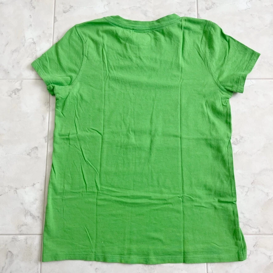 Camiseta Juicy Couture Logo Gráfico Verde Niñas XL Foto 4 de 4