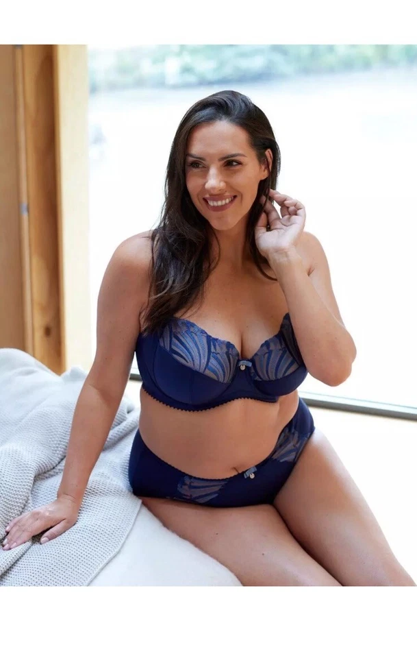 Sujetador Berlei Abrazo Soporte Lateral Con Aros Sin Acolchado Copa Completa Lencería 34DD Foto 2 de 4