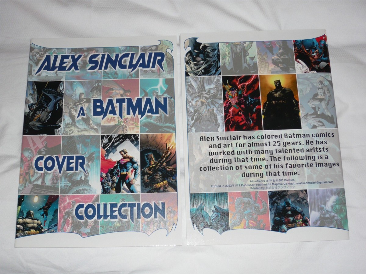 本 Alex Sinclair A Batman Cover Collection