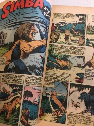 JUNGLE COMICS #118: Fiction House octubre 1949 en muy buen estado: GGA, Kaanga, WAMBI, Simba lion - Imagen 17 de 23