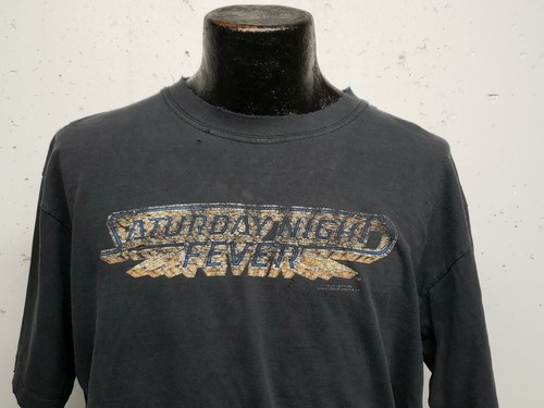 Vintage 90's 1997 Stanley Desantis Saturday Night Fever Movie T-shirt Mens Large - Picture 2 of 12