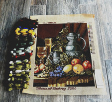 VTG#59166 Rico-Gobelin Still Life -Pitcher  Needlepoint Canvas &Tapestry Wool