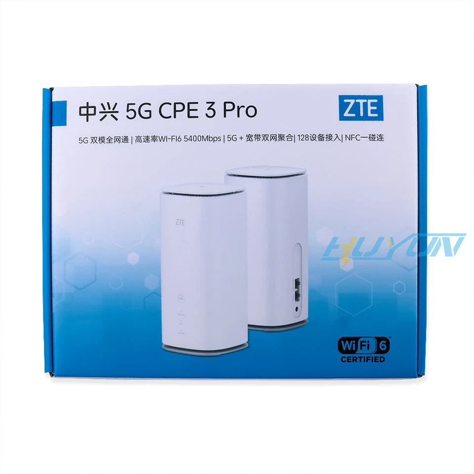 ZTE MC8020 5G Modem CPE WiFi 6 Dual Band 5400Mbps UP Enterprise Wireless Router - Image 2 of 4