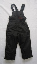 NWOT WEATHERPROOF Winter Ski Bib Toddlers Overalls Pants in Black Size 4T