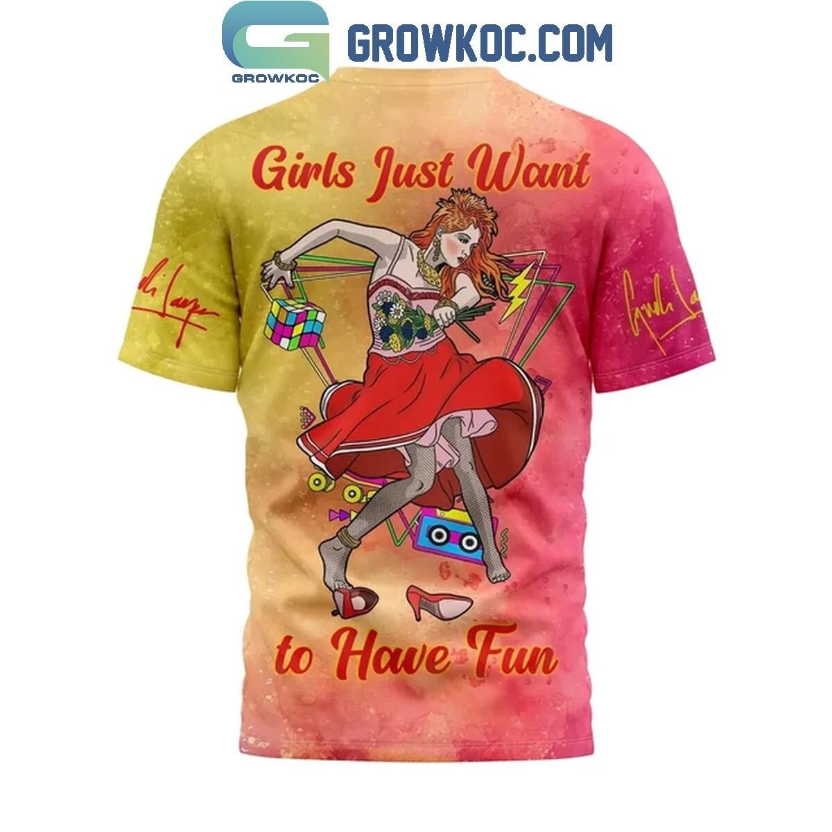 Cyndi Lauper Farewell Tour 2024 Girl Just Want To Have Fun T