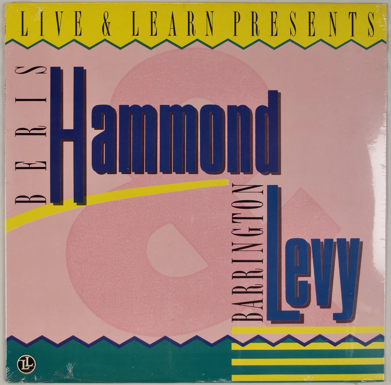 BERES HAMMOND & BARRINGTON LEVY: Live & Learn Presents SEALED Reggae Vinyl LP