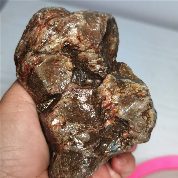 720g Natural Unheated Blue Sapphire Corundum Facet Rough Specimen