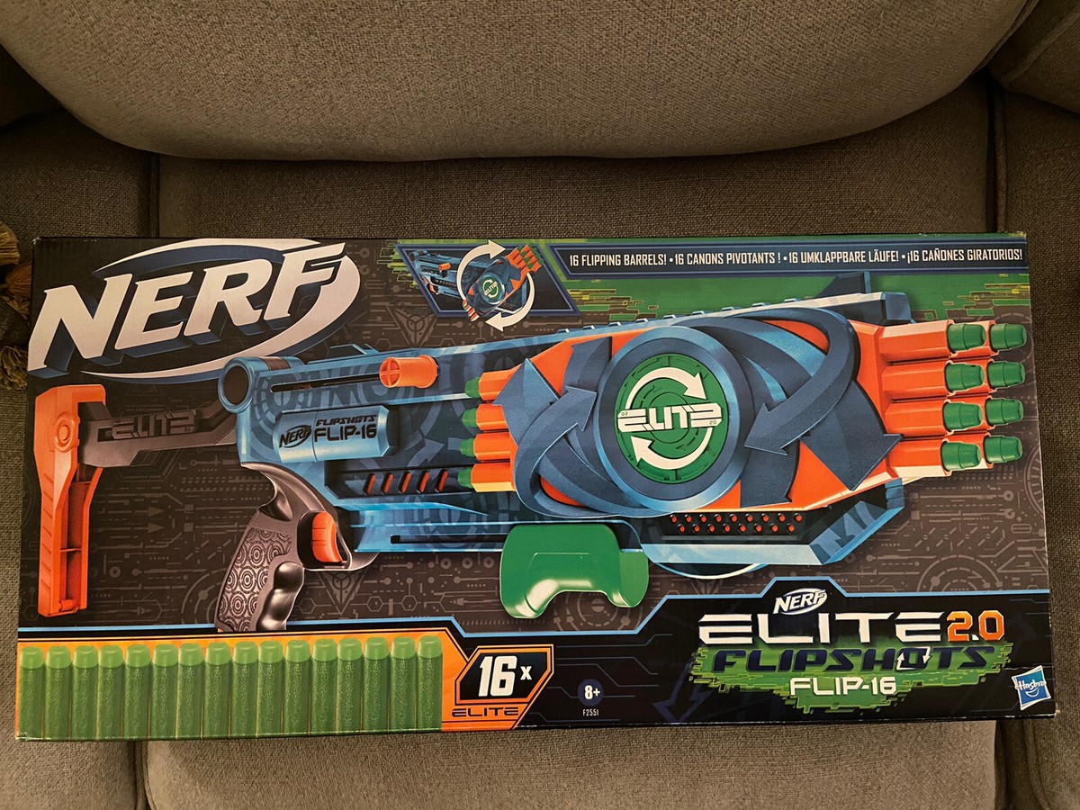 LANZADOR DE DARDOS HASBRO NERF ELITE 2.0 FL