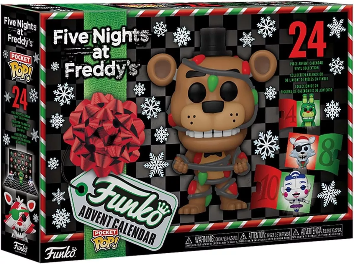 New Funko Pocket Pop Five Nights at Freddy's FNAF Advent Calendar