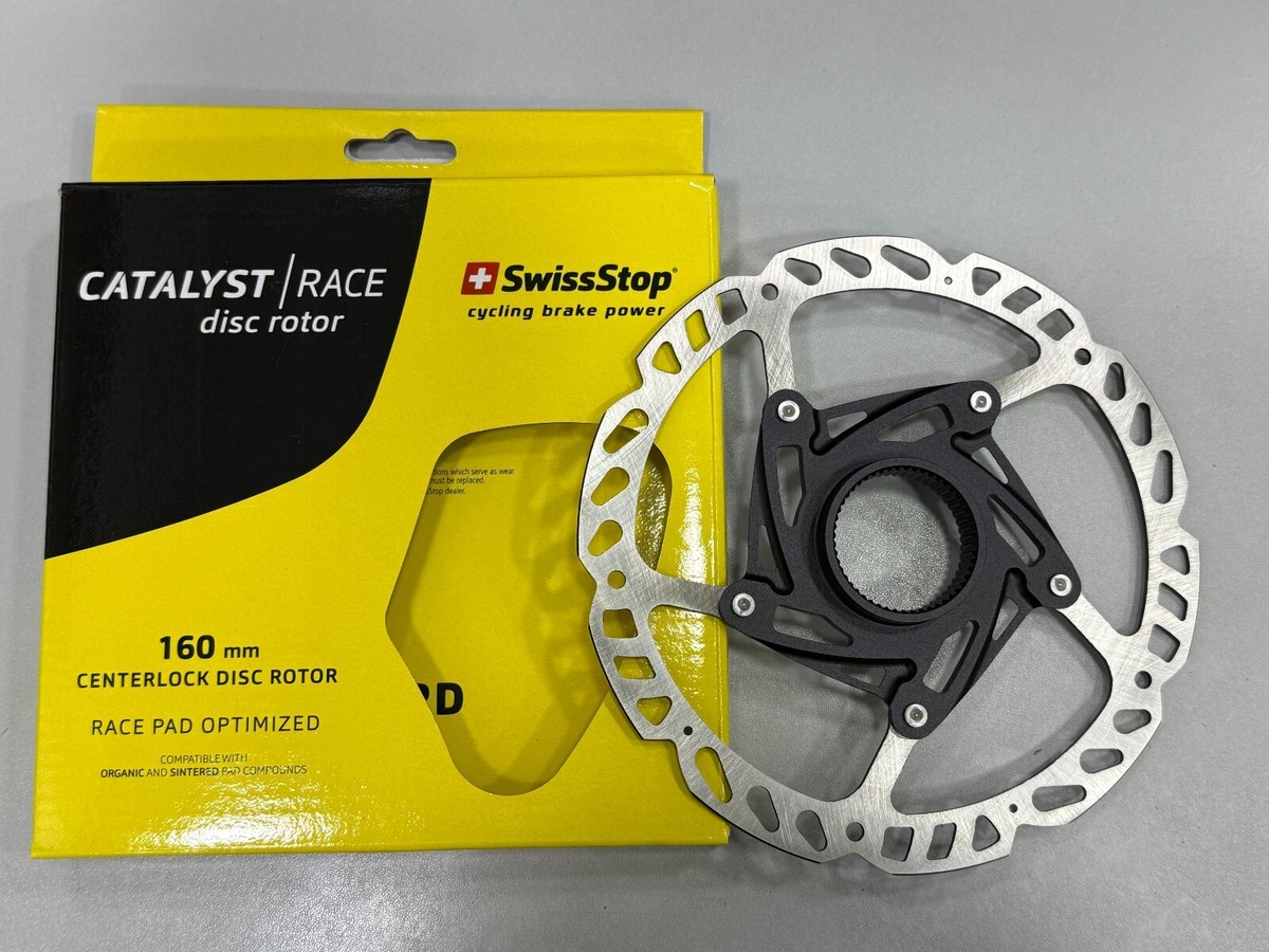 SwissStop Catalyst Race CenterLock Disc Brake Rotor 140,160 SwissStop Catalyst Race CenterLock Disc Brake Rotor 140,160