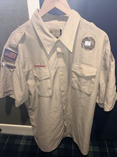 Vented Microfiber Poly Boy Scout BSA UNIFORM SHIRT Mens XL Short Sleeve B19