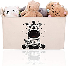 Cesto Portagiochi Bambini Grande Con Coperchio