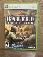 History Channel: Battle for the Pacific (Xbox 360, 2007) Complete w/Manual