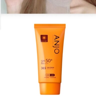 ANJO Professional 365 Sonnencreme LSF 50+ PA+++ Antihaft & Leichter Sonnenschutz