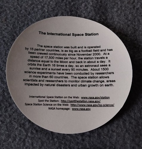 Lotto di 10 adesivi ufficiali del programma ISS Stazione Spaziale Internazionale della NASA - RARI - Foto 3 di 4