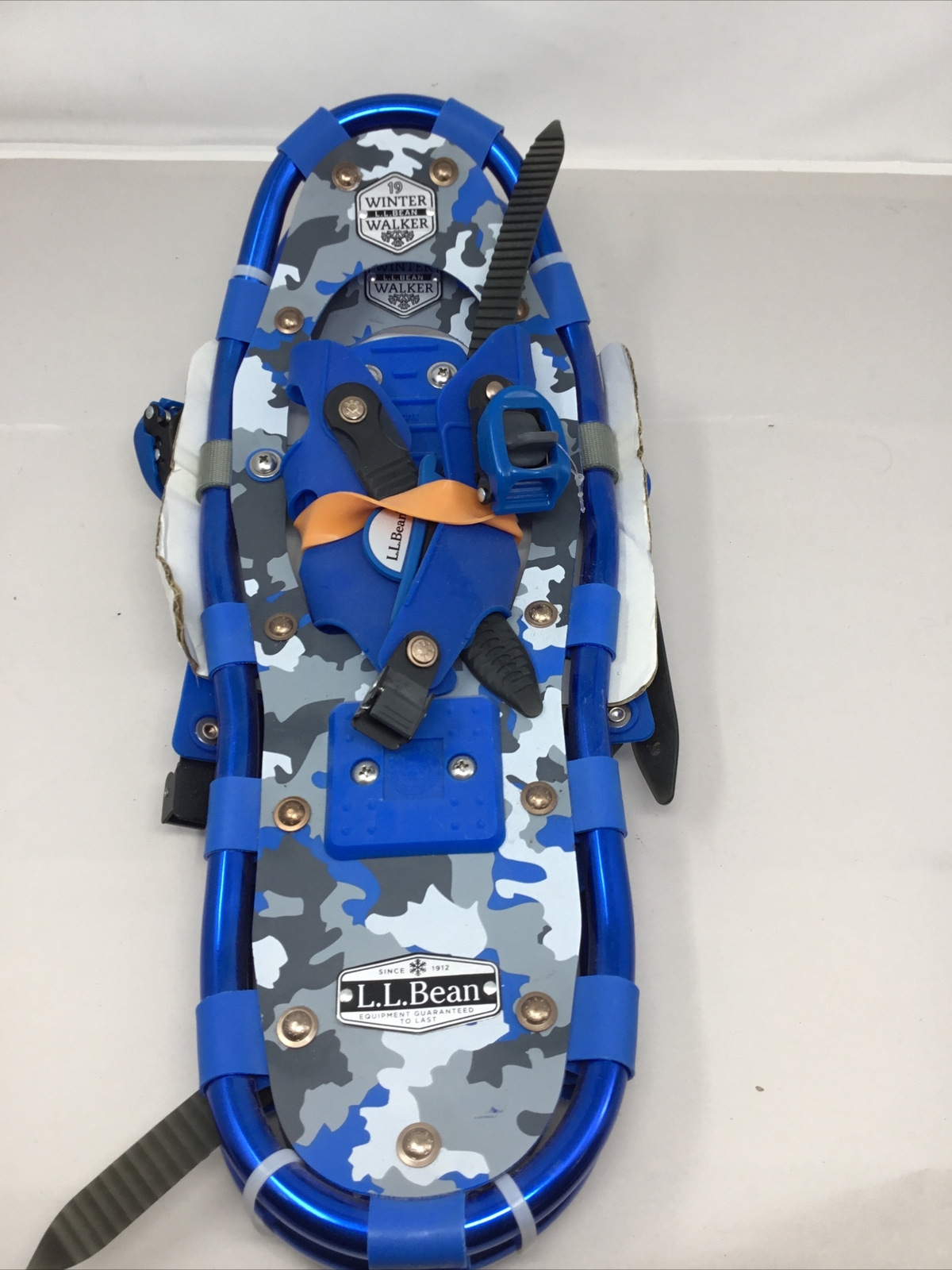 L.L. Bean Youth Winter Walker Snowshoes, 19" Blue Camo New Without Tags eBay