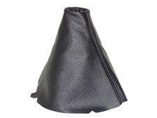 Schaltsack aus Leder für SKODA CITIGO 2011–2019 Manuell / Schwarz mit schwarze