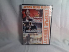 NEW DVD Triple Threat 3 Feature Lords of the Street/Dead Man Running/Rampage DMX