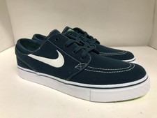 nike janoski midnight green