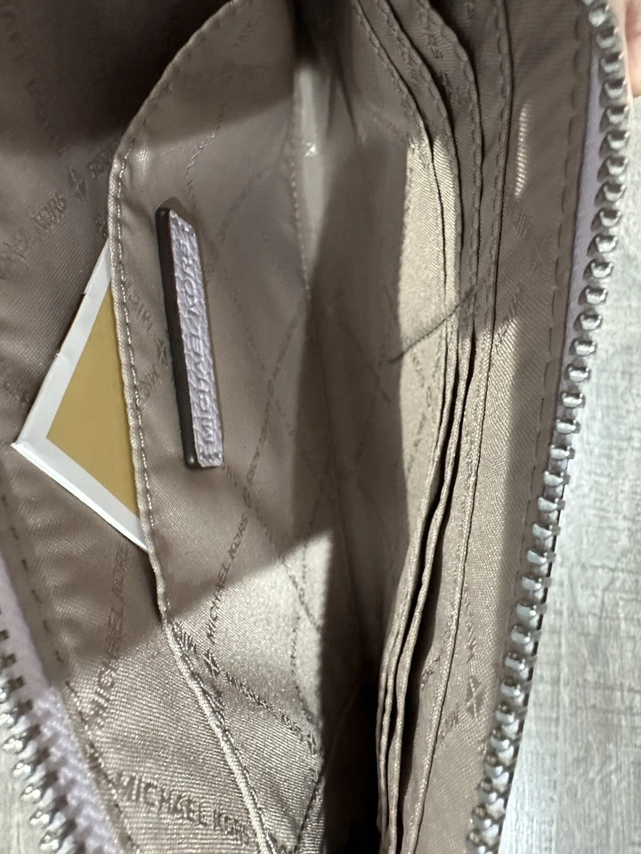 Bolso sin asas Michael Kors para mujer lila Bedford cuero púrpura lavanda Foto 3 de 3