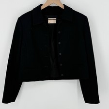 Pendleton 100 Wool Black Short Jacket Women s Size 12