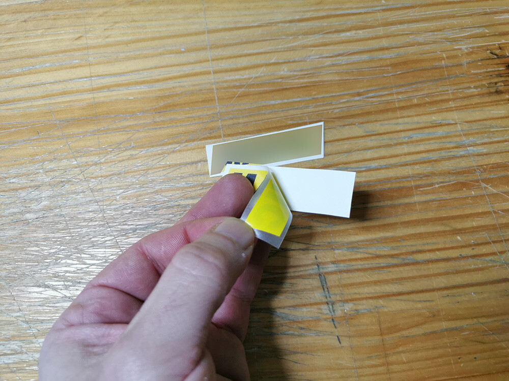 Autocollant adhésif en rouleau rond 5 cm