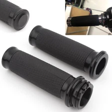 1" Inch Motorcycle Handle Bar Hand Grips For Harley Honda Yamaha Kawasaki Suzuki
