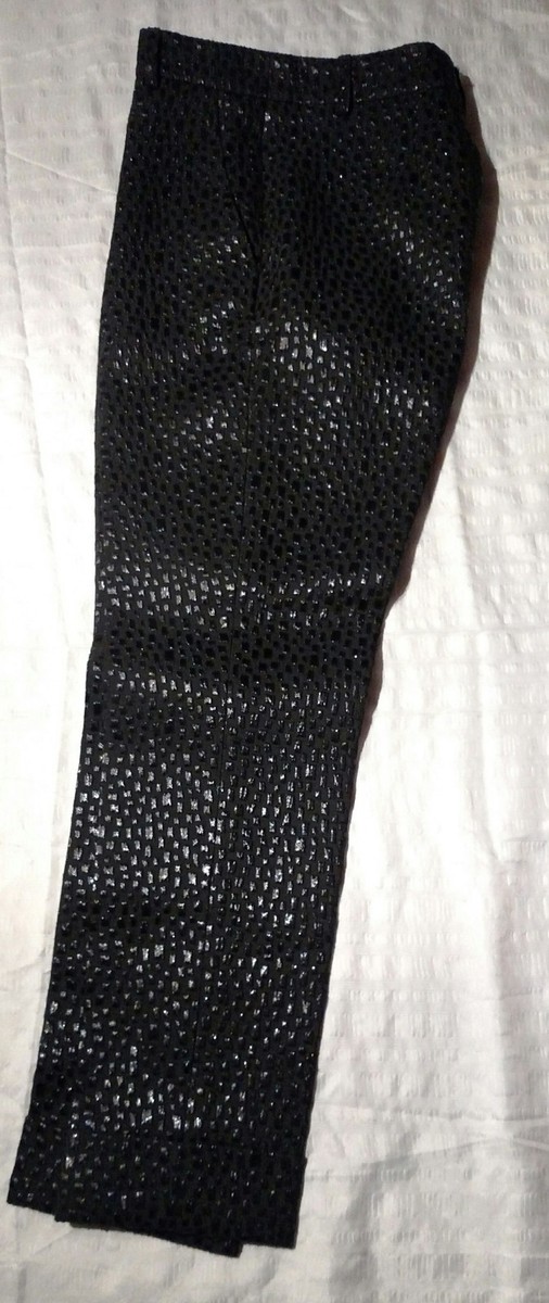 Pantalon Noir Per Se - Taille 8 US (10 UK) - Droit Avec Poches Latérales - Neuf Sans étiquettes