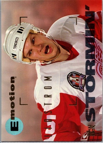 1995 Skybox E-Motion Nicklas Lidstrom #56 card