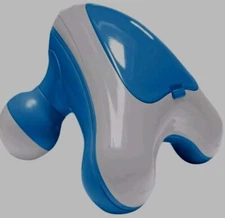 HoMedics Alpha Mini Massager, Hand-held - BLUE and WHITE - NEW - Fast Shipping 