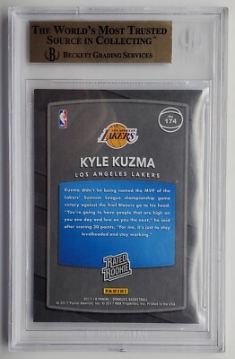 【RC】donruss／next day auto kuzma クーズマサイン Kyle Kuzma 2017-18 Panini Donruss Basketball Next Day