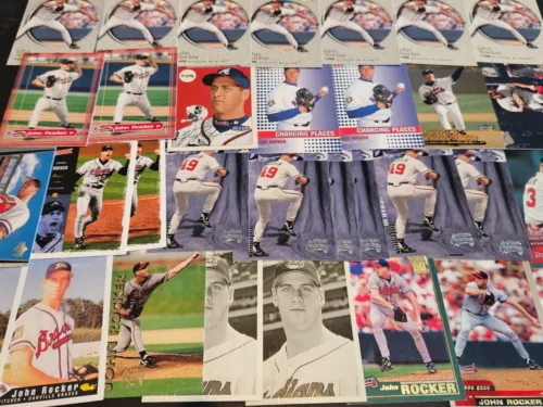 JOHN ROCKER YOU PICK SEE SCANS OF EVERY CARD ATLANTA BRAVES BUY THEM ALL!!1