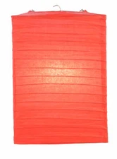Quasimoon Red Hako Paper Lantern by PaperLanternStore