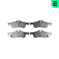 Optimal BremsbeläGe Bremsbelegsatz Hinten Passend FüR Honda Civic IX