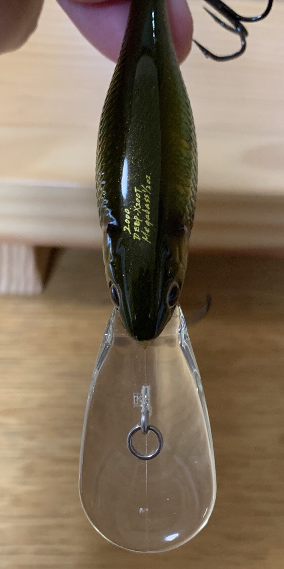 Lot 2 Megabass Deep-X 200T Et 100 - Crankbait Bass - KASUMI TIGER - Japon