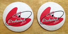 Redsand Lounge - Vintage Beer Coaster Pair - RARE!