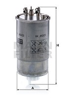 Mann-Filter WK 853/23 Kraftstofffilter FÜR Opel Vauxhall