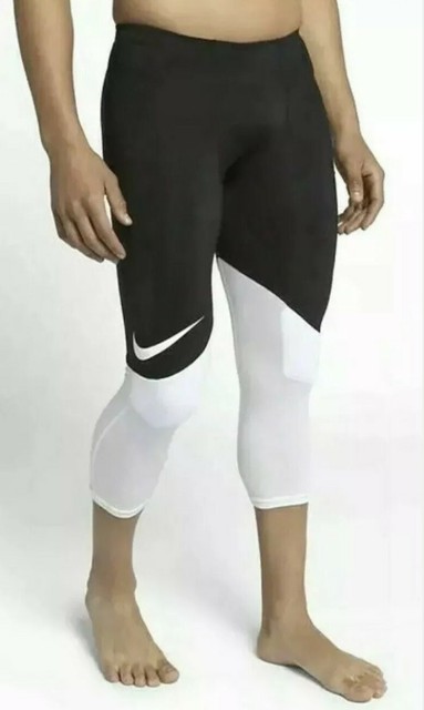white nike football tights