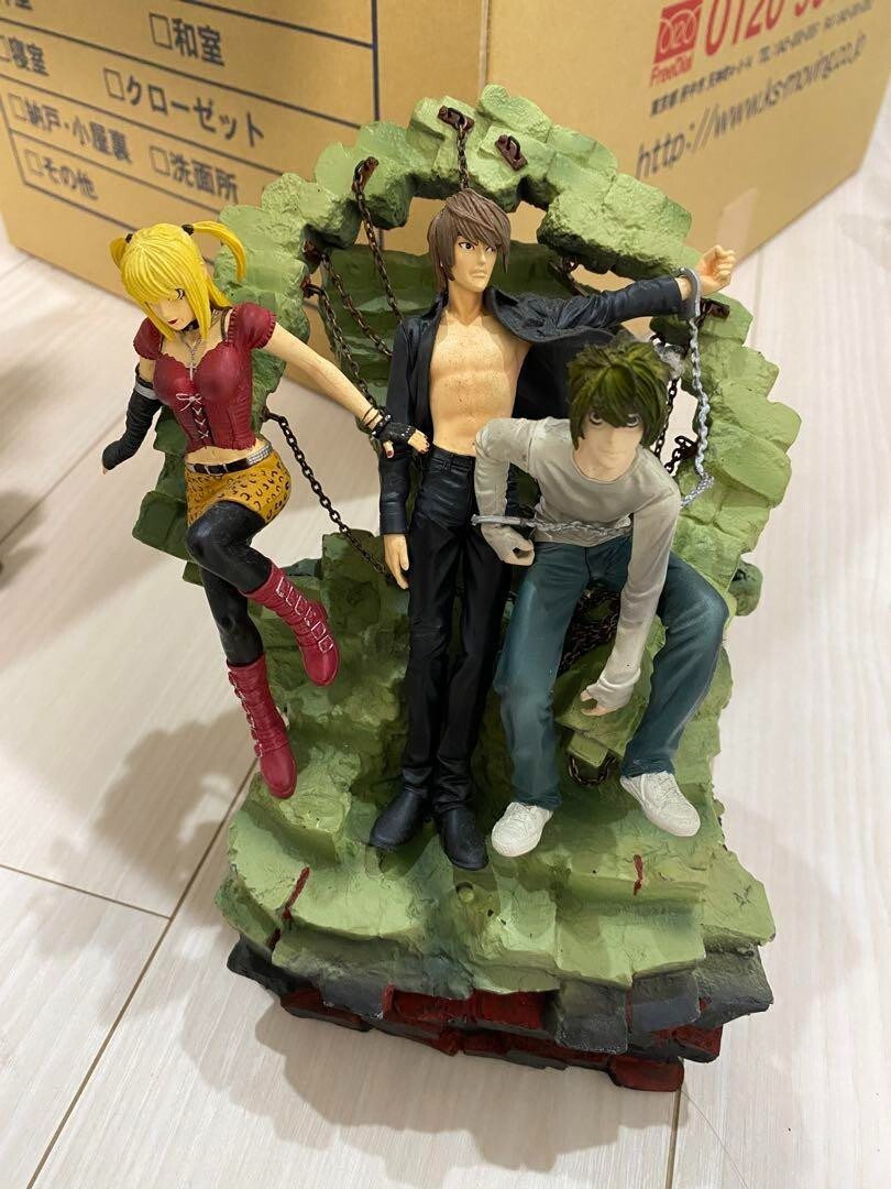 DEATH NOTE Diorama Figure Light Yagami L Misa Amane Toy Kodansha