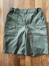 Vintage BSA Boy Scouts of America Uniform Shorts Youth Size 14 Waist 27