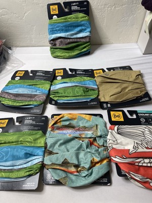 Lot Of 7 Buff Coolnet UV Multifunctional Neckwear UPF 50 Different Colors