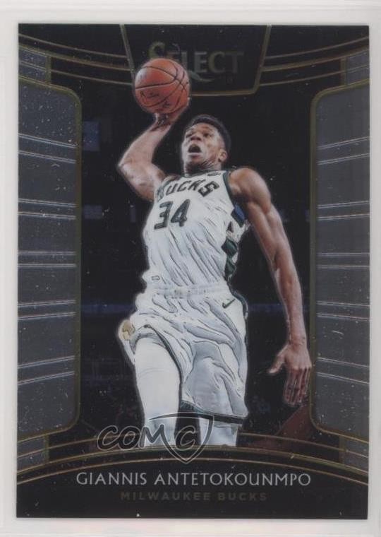 2018-19 Panini Select Concourse Giannis Antetokounmpo #13 0p7