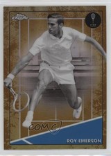 2021 Topps Chrome Clay Court Refractor Roy Emerson #94 HOF 0b7