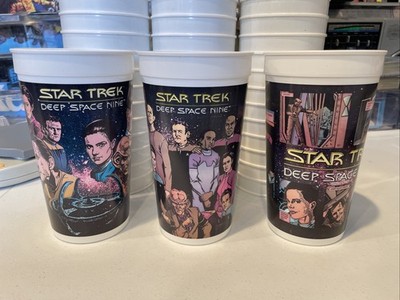 VTG  93 Star Trek Deep Space Nine Set of 3 Circle K ICEE Malibu Comics DS9 Promo