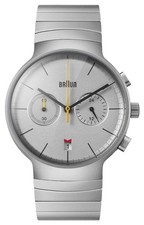 Braun Men's Chrono | Silver Dial | Stainless Steel Bracelet BN0265SLBTG Watch -