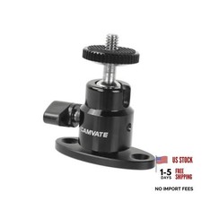 1/4"-20 Mini Ball Head with Ceiling Mount for CCTV Video Wall Monitors