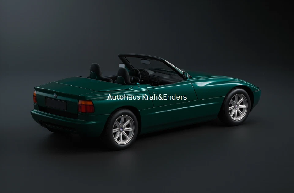 BMW Miniatur Z1 Roadster 1:18 grün Modellauto Sammlermodell - Bild 2 von 4