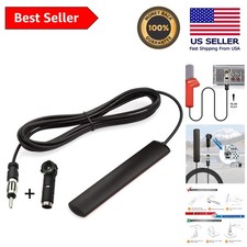 Adhesive Windshield Fm Antenna With 3m Cable - Easy Installation For Vehicles Adhesive Windshield Fm Antenna With 3m Cable - Easy Installation For Vehicles